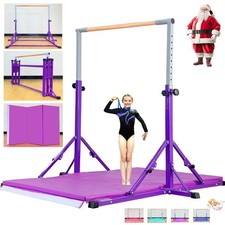 Marfula Gymnastic Bar For Kid and Teenage of 3-25, 5Ft/8 FT Base Length 4Ft W...