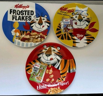 Kellog's Teller Vintage Sammlerstücke Retro 2005 Kellogg's Geschirr Motivteller