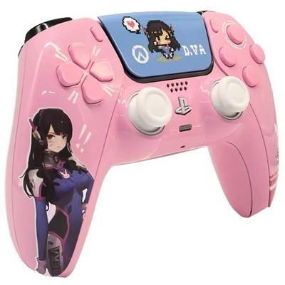 Owerwatch D.Va PlayStation 5 Controller Hülle Case Pink Ps5 Premium Gaming