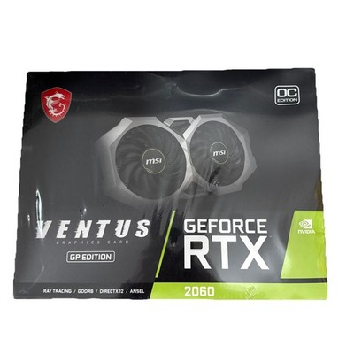 MSI Gaming GeForce RTX 2060 6GB GDRR6 192-bit (RTX 2060 Ventus GP OC)