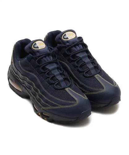 Nike Air Max 95 OG IB7936-400 OBSIDIAN/OBSIDIAN-VARSITY MAIZE Men's Size US4-14