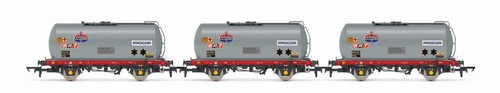 Hornby R60334 calibre OO vagón cisterna TTA Amoco paquete triple BRT 527484 - BRT 57485 - | Condition: New