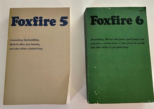 Foxfire Book Set 1 2 3 4 5 6 Eliot Wigginton 1972-1980 Homesteading Prepper - Imagen 17 de 23