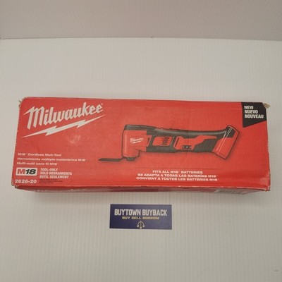 New! Milwaukee M18 18V Cordless Multi Tool 2626-20 (Tool Only)
