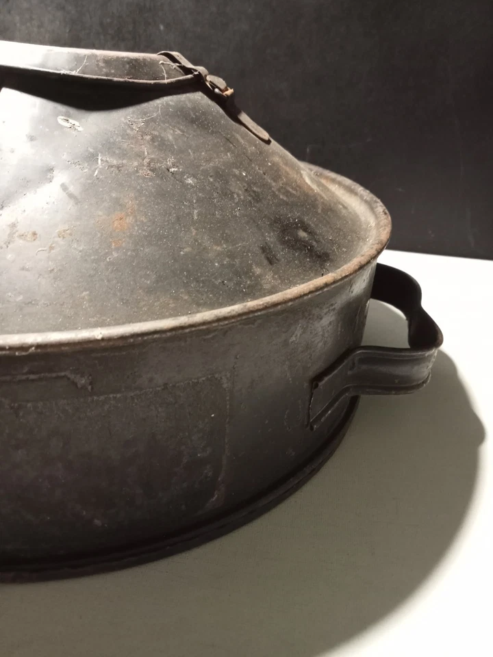 Tamis Crible à Escarbilles pour Cendres - Outil Ancien - Photo 4/4