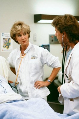 St Elsewhere Christina Pickles as Nurse Helen Rosenthal Bruce Gree- 1986 Photo