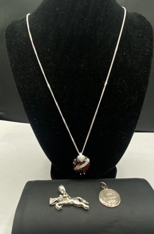 Sterling Silver Necklace Lot for sale | eBay