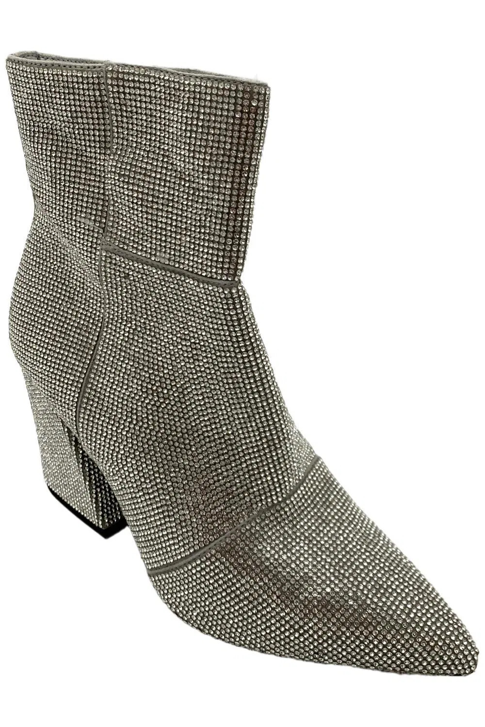 Madden Girl Womens Cody Heel Boots Silver 6790₽
