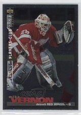 1995-96 Upper Deck Collector's Choice Platinum Player's Club Mike Vernon HOF 0a4