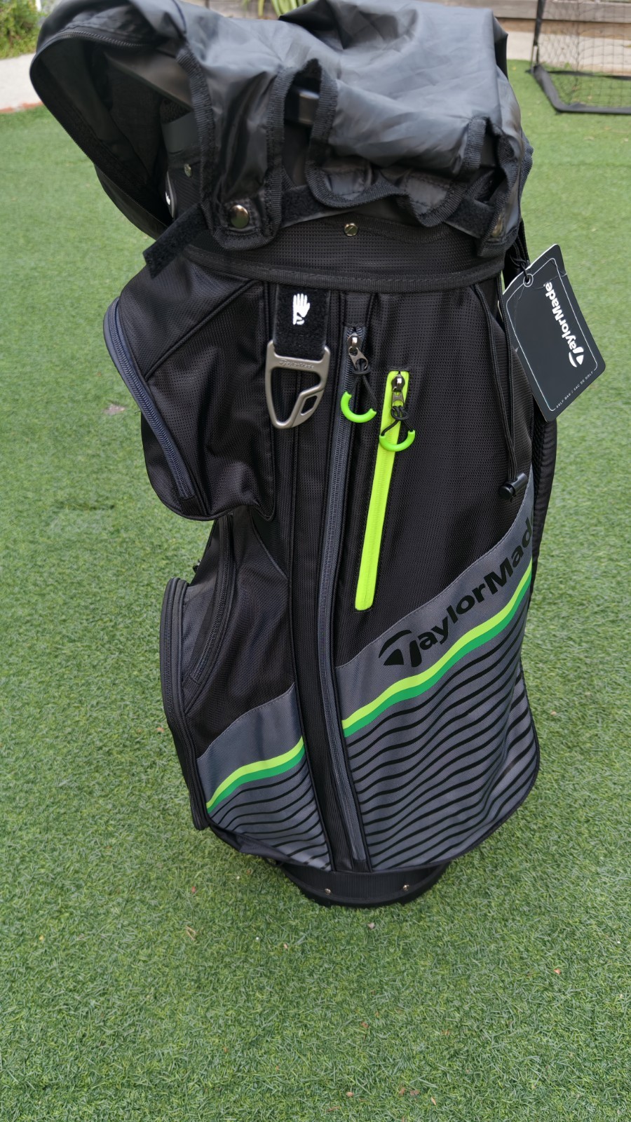 - 14-way Divider - Black/neon Green W/ Hood