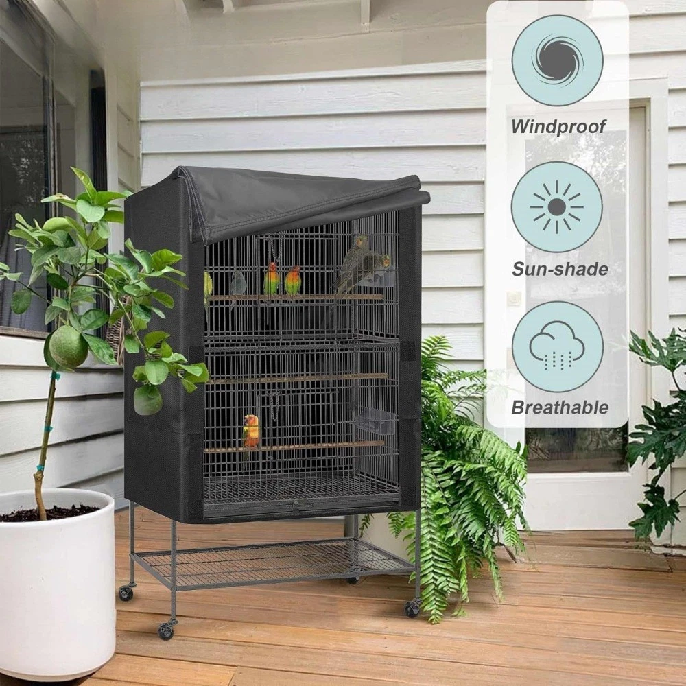 Thickened Birdcage Cover Shade Universal Night Cage Cover For Parrots Birds ✾✾
Opens in a new window