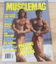 Nice Used Vintage Robert Kennedy’s MuscleMag International Magazine Dec 1991 Gay
