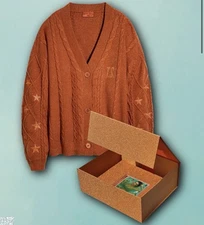 IN HAND 🧡 Life of a Showgirl Taylor Swift Cardigan Box Set Size XS/S Limited