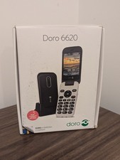 Doro 6620 - Tesco Mobile - Black & White - Very good condition