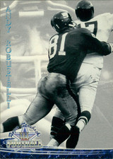 1994 Ted Williams Company Roger Staubach's NFL Football - Andy Robustelli #40