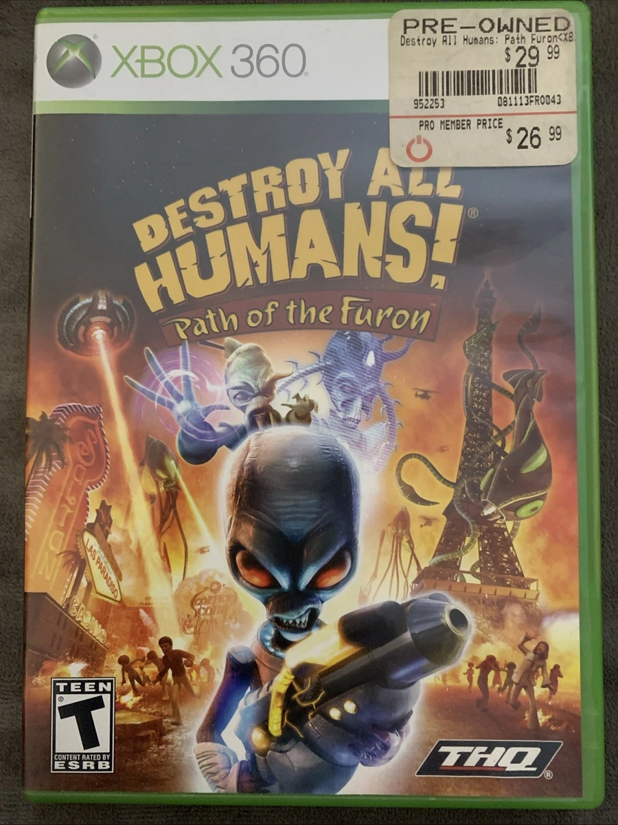 Las mejores ofertas en Destroy All Humans! Path of the Furon 2008