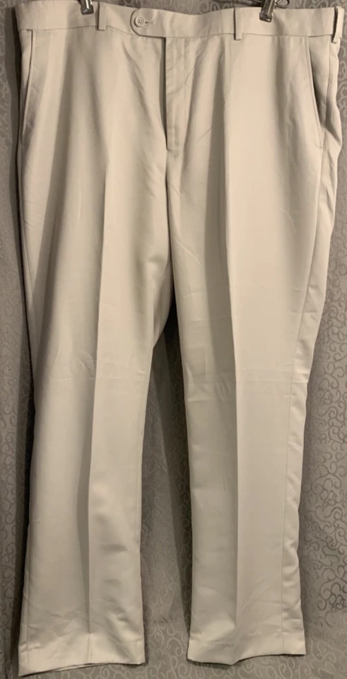 Pantalones Enro Beige Talla 42/32 100% Poliéster Lavables a Máquina Foto 3 de 4