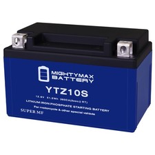 Mighty Max YTZ10S-LIFEPO4 Lithium Battery Replaces Yamaha 700 Tenere XTZ7M 24