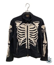 VANSON rider's jacket Size: L Black Men