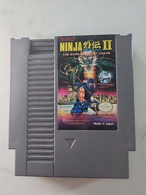 Ninja Gaiden II: The Dark Sword of Chaos Nintendo Entertainment System NES 1990 