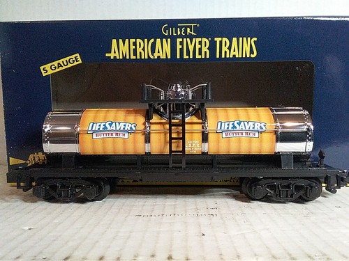 AMERICAN FLYER Cal-Stewart 7 Car Lifesavers Tank Car Set - Picture 10 of 21