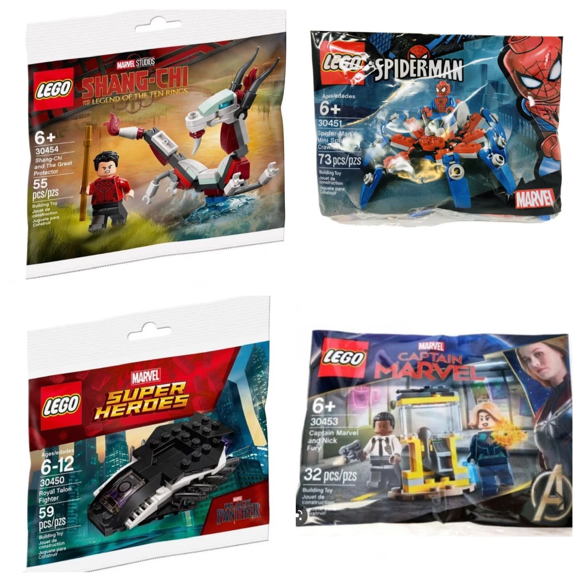 Lego hotsell polybag marvel
