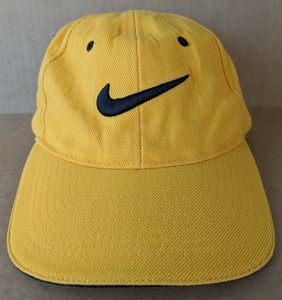 yellow nike dad hat