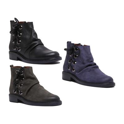 Justin Reece England 6550 W-Ladies Side Lace Soft In Black Size UK 3 ...