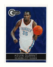 2010-11 Totally Certified Totally Blue #126 Kevin Durant /299 (OKC COLOR MATCH)