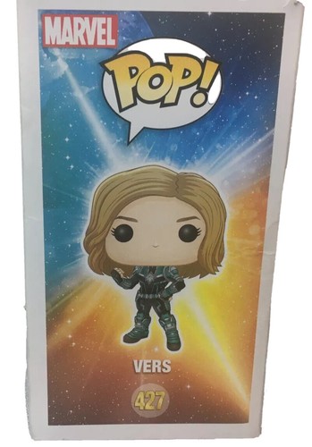 Funko POP! Marvel Captain Marvel #427 Vers UPC # 889698363426 NEW~Office~G1 - Picture 7 of 12