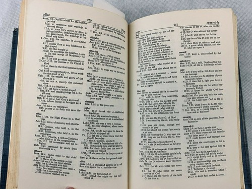 Concordance To The New English Bible New Testament 1965 ~Dust Jacket~See Pics - Picture 8 of 8