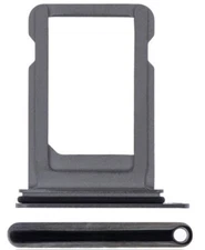 For iPhone 8 Plus Sim Card Holder Tray Replacement Compatible Color (Black)