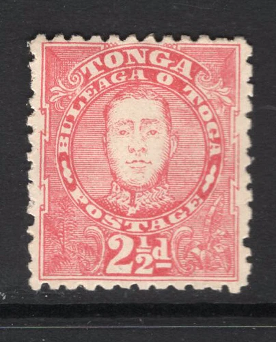 M26104 Tonga 1895 SG33 2½d rose MM, Cat £30