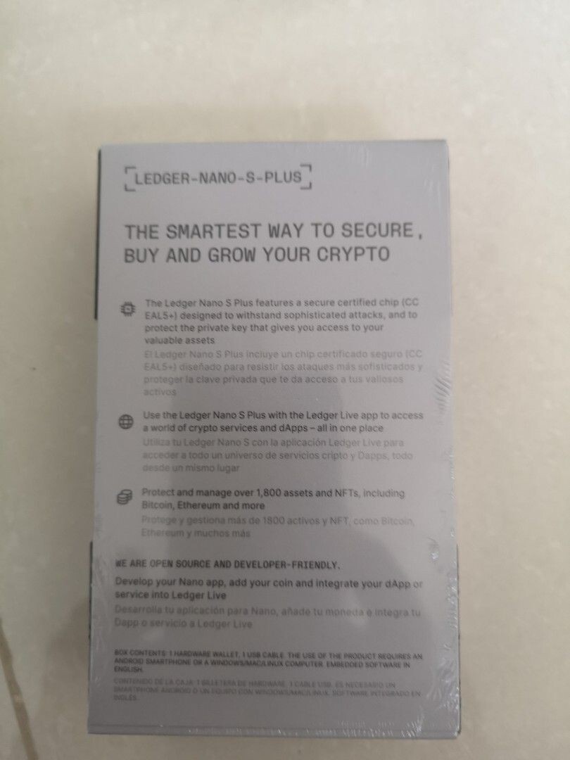 Ledger Nano S Plus Genesis Edition - Limited 1 of 10,000 NEW FACTORY SEALED  QTY | eBay UK