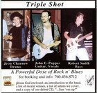 Line 'em Up! Triple Shot, Jesse Charnow, John Pappas, Robert Smith (CD, 2001)