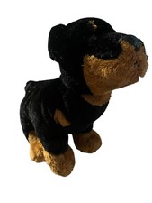 Ganz Webkinz Rottweiler Plush Toy Stuffed Animal HM183