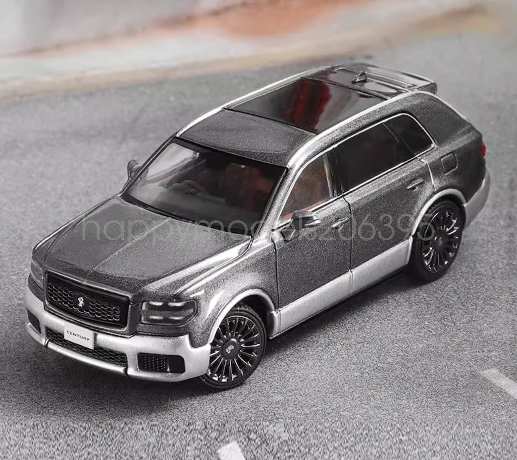 For GCD 1:64 Scale Gray Century City SUV Sports Diecast Metal Car Collection