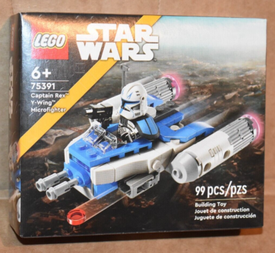 LEGO STAR WARS CAPTAIN REX Y-WING 75391 MicroFighters 99 Pcs NEW