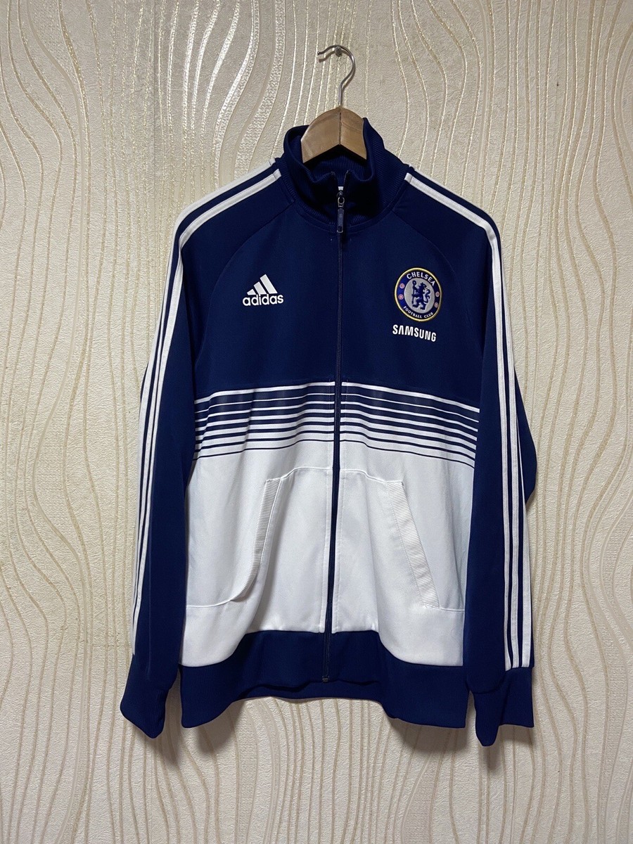CHELSEA 2011 2012 ANTHEM FOOTBALL SOCCER TRACK JACKET ADIDAS CHELSEA 2011 2012 ANTHEM FOOTBALL SOCCER TRACK JACKET ADIDAS