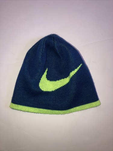Green Knit Beanie Skull Cap Boys 