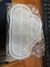 Cloud Shaped Trinket Tray Resin Mold, Jewelry Dish Concrete Mold