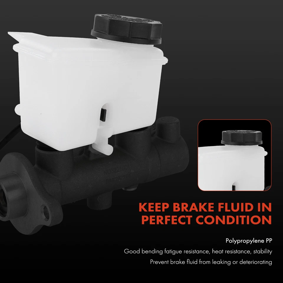 Cilindro maestro de freno con depósito y sensor para Mazda MX-6 626 Ford Probe Manual Foto 2 de 4