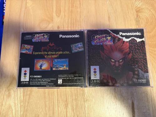Super Street Fighter 2 II Turbo 3DO with Case And Manual