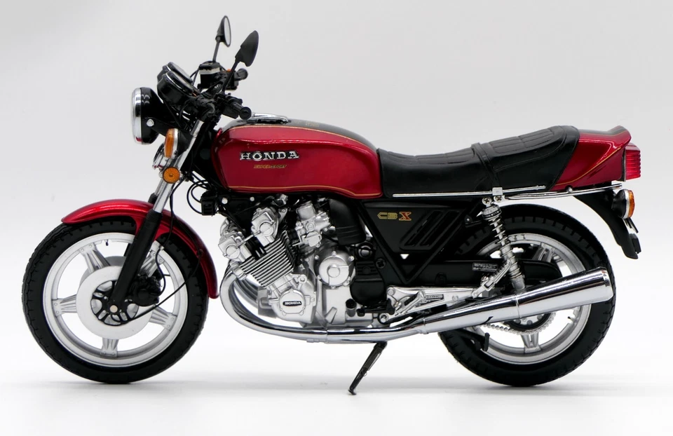 MINICHAMPS 1/12 HONDA CBX 1000 1978 RED BLACK6 CYLINDRES 122161500 ROUGE NOIRE - Photo 2/4