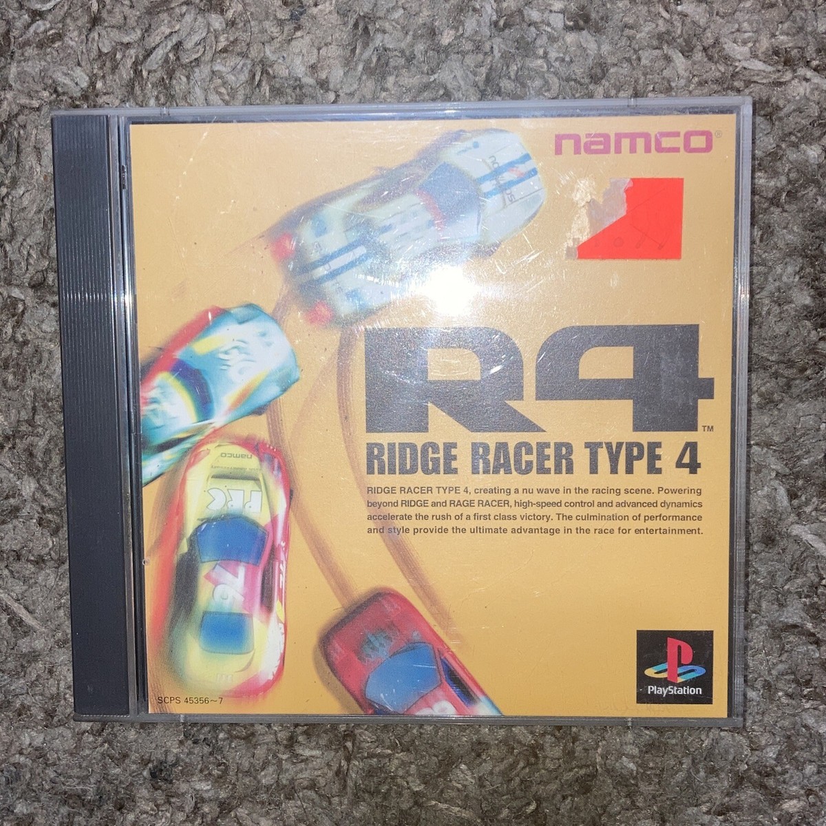 R4 RIDGE RACER TYPE 4 PS1 Playstation p1 Japanese Version | eBay