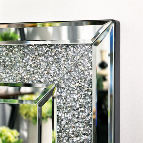 1,2 m RGB LED Badspiegel Crystal Crush Diamond volle Länge hängende Spiegel - Bild 13 von 19