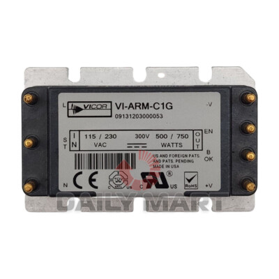 New In Box VICOR VI-ARM-C1G Isolated Power Supply AC-DC 115/230V