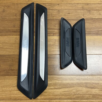 2016-2021 BMW X1 F48 Front Rear Door Sill Scuff Plate Trim Set