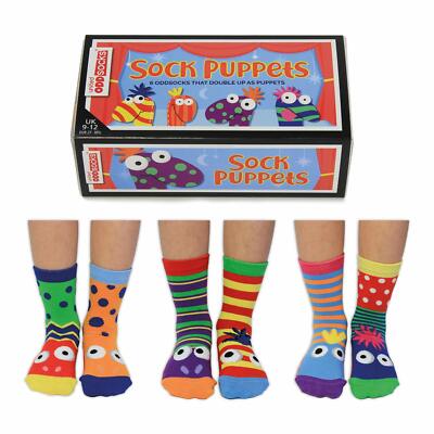 Kinder Sockenpuppe Neuheit Socken von United Oddsocks - Kinder Neuheit Socken