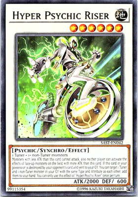 Hyper Psychic Riser SAST-EN042 Yu-Gi-Oh! Card Light Play Unlimited | eBay